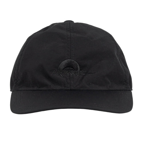 MARINE SERRE MS Sport Nylon Baseball Cap in Black da donna