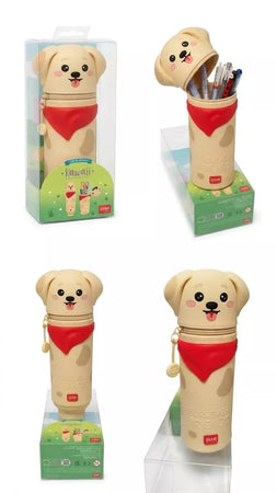 Borsellino kawaii 2in1 in silicone golden