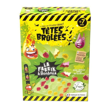 TETES BRULEES 430399 - La Mini Fabrik a Bonbons - Aromi e coloranti naturali