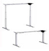 Scrivania regolabile elettricamente in altezza con display cm. 120/140/160x80x66/126h