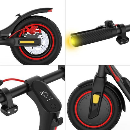 Monopattino elettrico - URBANGLIDE - 85 Lite - Ruote da 8,5 - 36V - 400W - Autonomia 20 km - Freno a disco - Indicatori di direzione - Luce freno