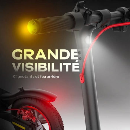 Monopattino elettrico - URBANGLIDE - 85 Lite - Ruote da 8,5 - 36V - 400W - Autonomia 20 km - Freno a disco - Indicatori di direzione - Luce freno