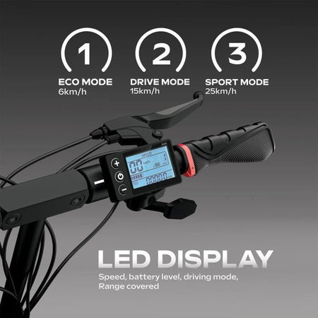 Monopattino elettrico - URBANGLIDE - ECROSS DUO - 800 W - Pneumatici da 10" - Max 25 km/h - Autonomia fino a 60 km