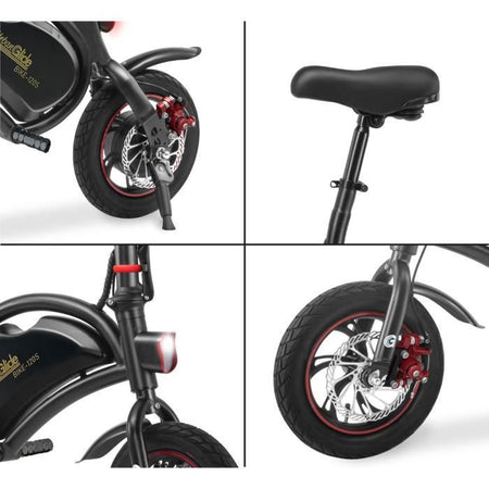 Balance Bike elettrica - URBANGLIDE - BIKE 120S - 350 W - 12'' - Adulto - Pieghevole - Nero