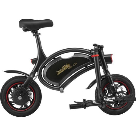 Balance Bike elettrica - URBANGLIDE - BIKE 120S - 350 W - 12'' - Adulto - Pieghevole - Nero