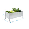 SIMONGARDEN URBAN 410x1200x1200 GALVA/GAL-400l