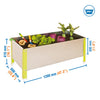 SIMONGARDEN URBAN 410x1200x600 VERDE/GALV-200l
