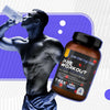 T-rex integratori pre workout, energy drink potente con creatina monoidrata, citrullina, taurina, arginina, beta alanina e vitamine - senza caffeina, 250 g (frutti di bosco, 250 g (confezione da 1))