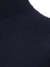 Colombo Dolcevita Blu Navy Cashmere e Seta da uomo