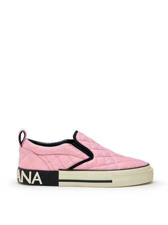 Dolce &amp; Gabbana Slip on Matelasse in Rosa da donna