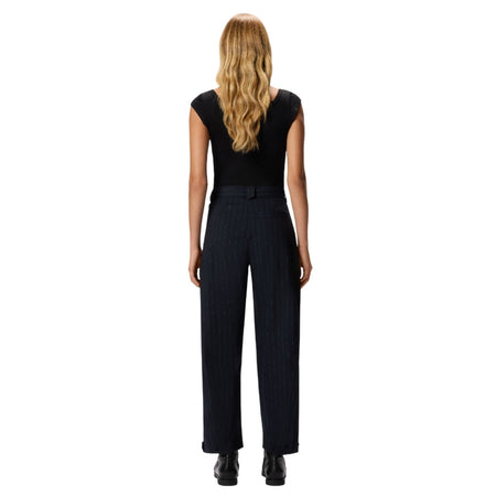 Pinko pantaloni donna pinko - pastasfoglia pantalone - blu da donna
