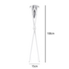 JANE' Stand Supporto con Vaschetta da Bagno Pieghevole Oasis - colore WHITE