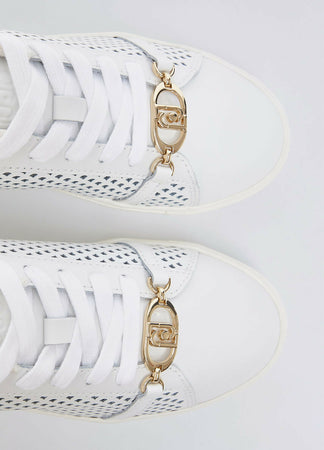 Liujo Donna Sneakers traforate in pelle