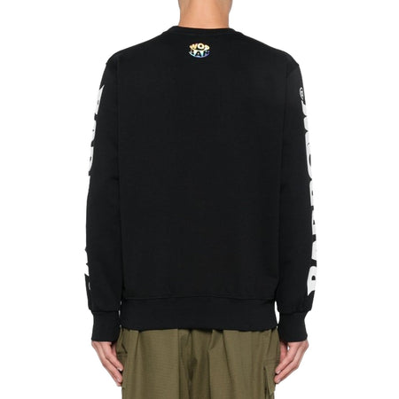 BARROW felpe senza cappuccio unisex barrow - sweatshirt - nero da uomo