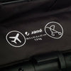 JANE' Passeggino CLAP - colore DESERT - con telaio in alluminio robusto, chiusura automatica e compatta, dimensioni adatte alle cabine degli aerei, adatto dalla nascita fino a 26 kg, con sospensioni su 4 ruote e finiture in similpelle