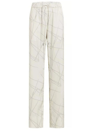 calvin klein PANTALONE LW SHINY SATIN PYJAMA PANT da donna