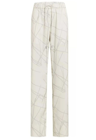 calvin klein PANTALONE LW SHINY SATIN PYJAMA PANT da donna