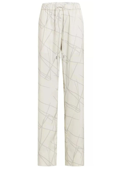 calvin klein PANTALONE LW SHINY SATIN PYJAMA PANT da donna