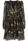 JUST CAVALLI Abito PL GEORGETTE PR PYTON da donna