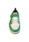 Scarpe sneakers Unisex bambini PUMA REBOUND  bianco-nero-blue laccio elastico e velcro
