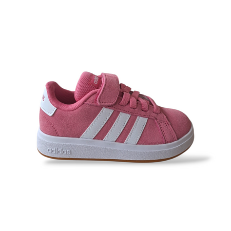 Sneakers bambina Adidas Grand Court fuxia bianco sportive