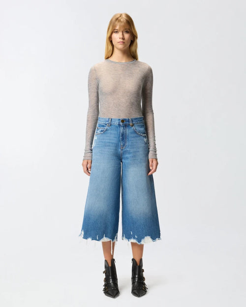 Pinko BURKINA BERMUDA SEASHORE WASH FW25 da donna