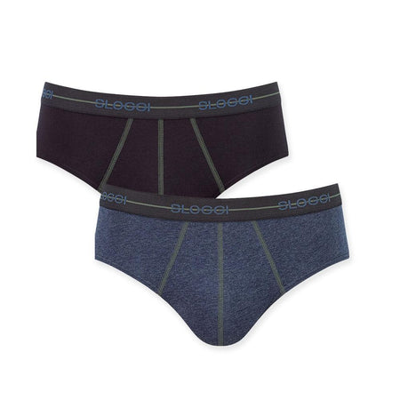Sloggi Uomo 2 Slip Start Midi 10050546 S13 - Passarelli Biancheria