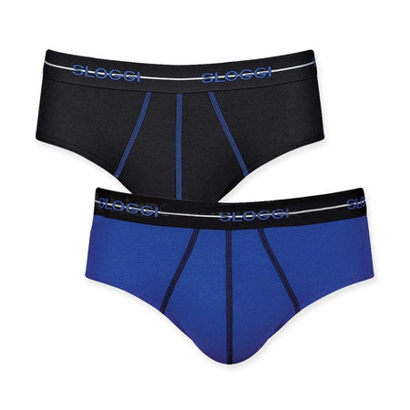 Sloggi Uomo 2 Slip Start Midi 10050546 S13 - Passarelli Biancheria