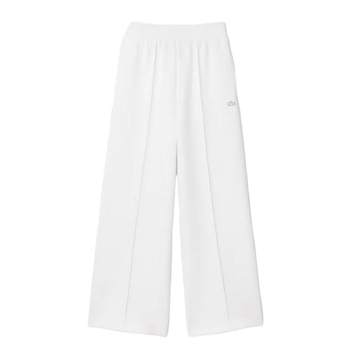 Lacoste pantaloni donna lacoste - pantalone tuta - bianco da donna