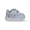 Scarpe Primi Passi Balducci Cita Pelle Bianco Fucsia Made in Italy Bambina