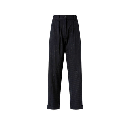 Pinko pantaloni donna pinko - pastasfoglia pantalone - blu da donna