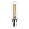Lampadina Filamento LED E14 TUBOLARE T25 Filamento 3000K 4,5W 470 lm - ElettroWatt.eu