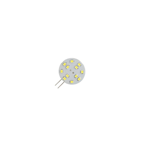 LAMPADINA LED BISPINA G4 CIRCOLARE 2W 12V 3000K LUCE CALDA