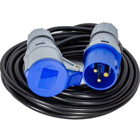 Prolunga Industriale 5 e 10 Metri - Cavo 3G1.5 - Protezione IP44