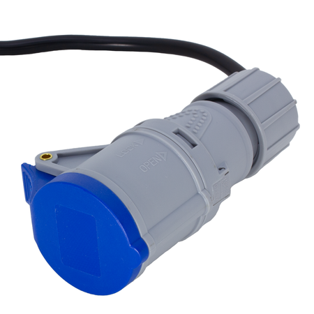 Prolunga Industriale 5 e 10 Metri - Cavo 3G1.5 - Protezione IP44