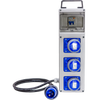 QUADRO ELETTRICO DA CANTIERE ASC 220V MONOFASE CON 3 PRESE IP67 DA 16A - ElettroWatt.eu