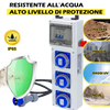 QUADRO ELETTRICO DA CANTIERE ASC 220V MONOFASE CON 3 PRESE IP67 DA 16A + FUNGO DI EMERGENZA - ElettroWatt.eu