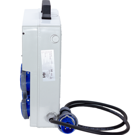 QUADRO ELETTRICO DA CANTIERE ASC 220V MONOFASE CON 4 PRESE IP67 DA 16A - ElettroWatt.eu