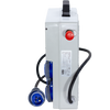 QUADRO ELETTRICO DA CANTIERE ASC 220V MONOFASE CON 4 PRESE IP67 DA 16A + FUNGO DI EMERGENZA - ElettroWatt.eu
