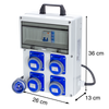 QUADRO ARCHIMEDE 4 PRESE 2P+T 16A 230V IP67 - ElettroWatt.eu