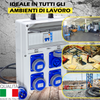 QUADRO ARCHIMEDE 4 PRESE 2P+T 16A 230V IP67 - ElettroWatt.eu