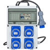 QUADRO ELETTRICO DA CANTIERE ASC 4 PRESE CON PRESA SHUCKO AGGIUNTIVA - ElettroWatt.eu