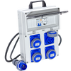 QUADRO ELETTRICO DA CANTIERE ASC 4 PRESE CON PRESA SHUCKO AGGIUNTIVA - ElettroWatt.eu