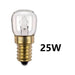 Lampada per Forno E14 25W Incandescenza 3000K - ElettroWatt.eu