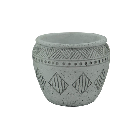 BERRETTA - vaso in fibra sintetica Grigio