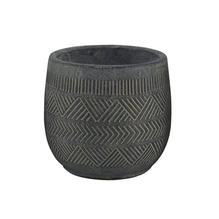 BRUGO - vaso in fibra sintetica Antracite