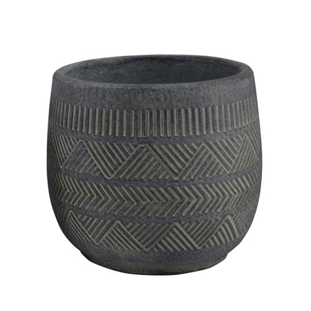 CALAMO - vaso in fibra sintetica Antracite