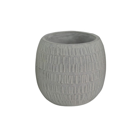 SORBO - vaso in fibra sintetica Grigio