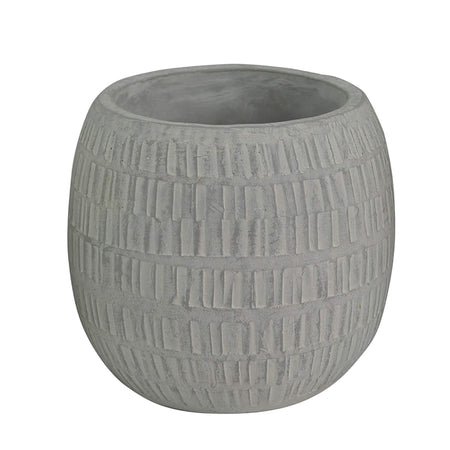 OLIVAGNO - vaso in fibra sintetica Grigio