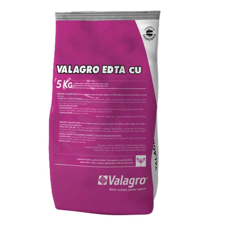 Valagro Edta Cu Kg.5 Concime Inorganico Semplice a Base di Microelementi Syngenta Consentito in Agricoltura Biologica